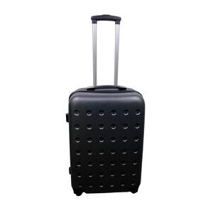 PesPes Unisex Gray Hard-Shell With Telescopic Handle TSA Lock Spinner Luggage